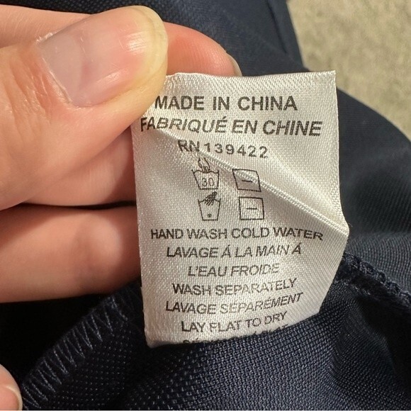 Tobi Nay Red Ponte Knit Faux Wrap Bodycon Sleeveless Sheath Dress Size Medium - Picture 13 of 13